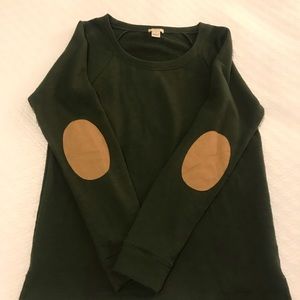 J.Crew Elbow Patch Sweater